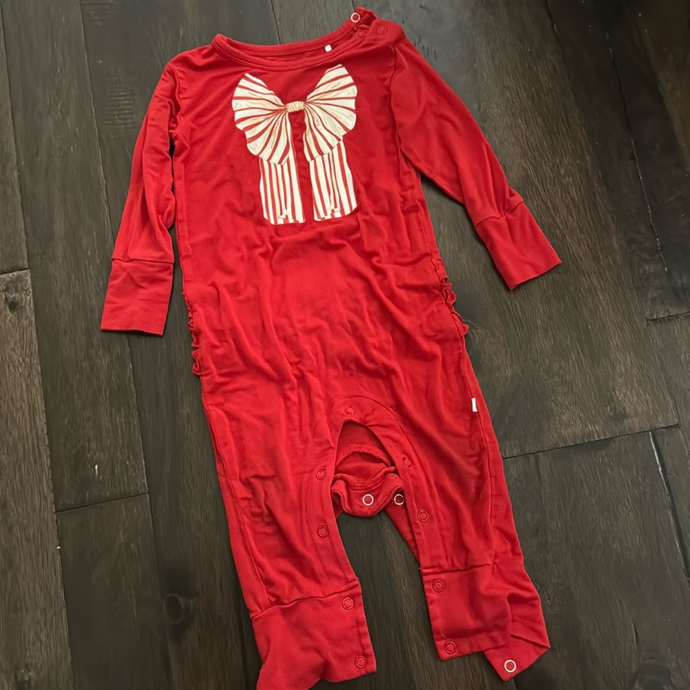 Posh Peanut Bow Romper
